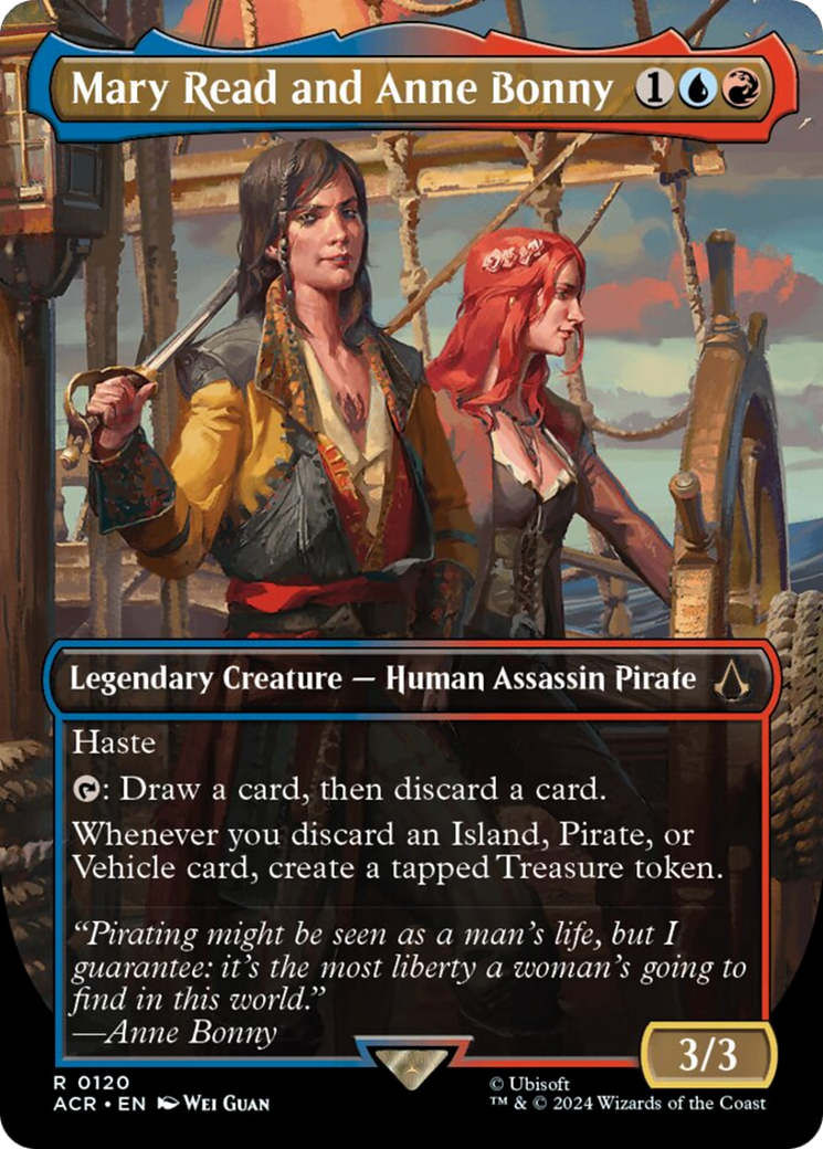 Mary Read and Anne Bonny (Borderless) [Assassin's Creed] Foil