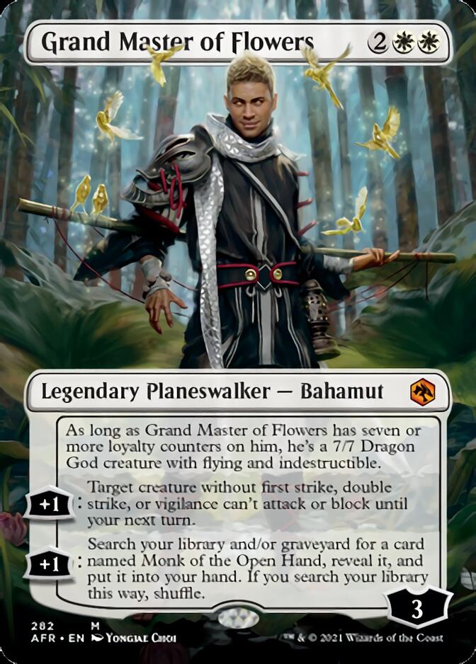 Grand Master of Flowers (Extended) [Dungeons & Dragons: Adventures in the Forgotten Realms] Foil