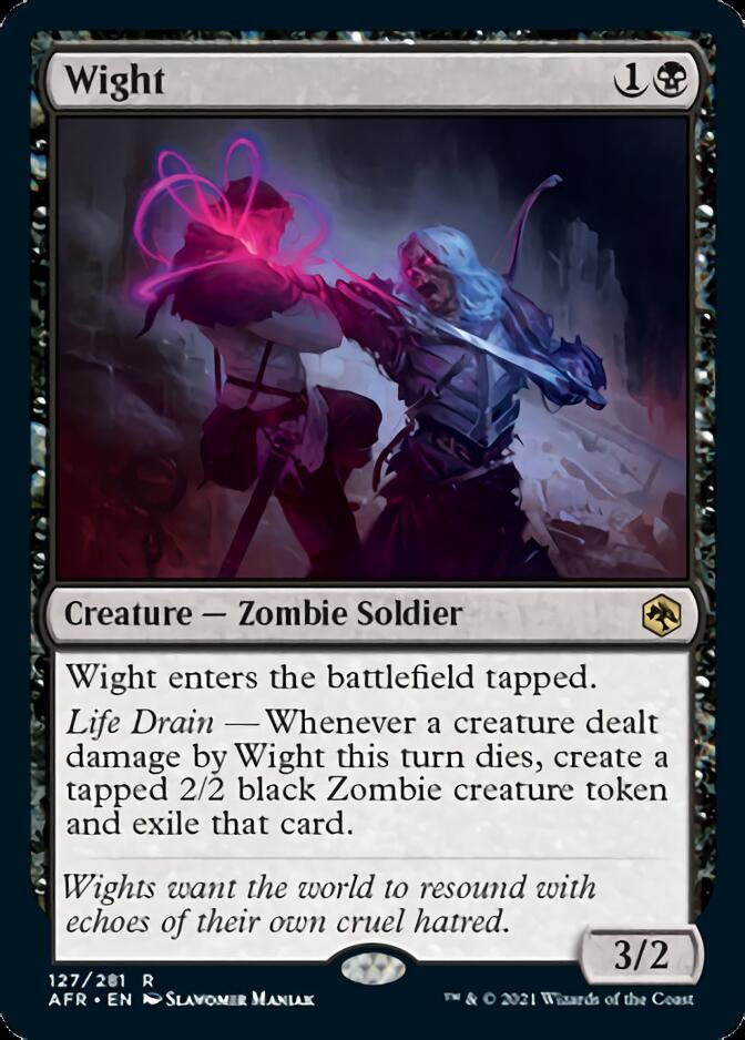 Wight [Dungeons & Dragons: Adventures in the Forgotten Realms] Foil