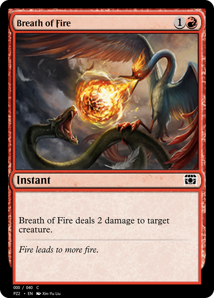 Breath of Fire  [Treasure Chest] Foil