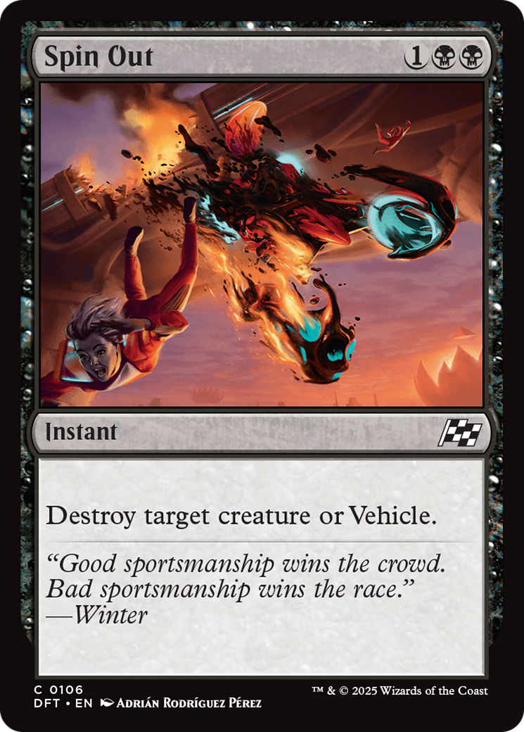 Spin Out [Aetherdrift] Foil