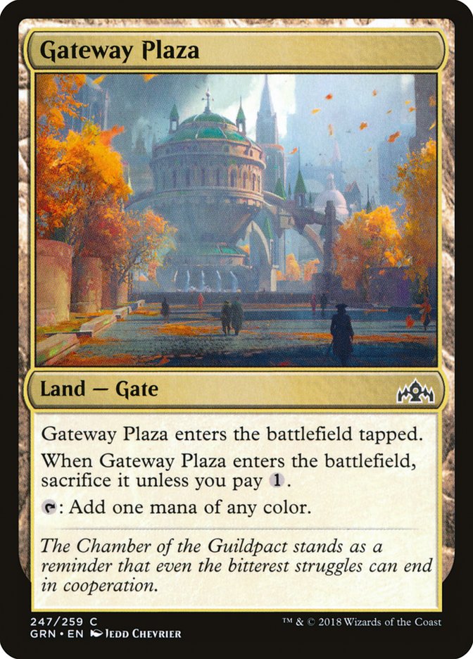 Gateway Plaza [Guilds of Ravnica] Foil