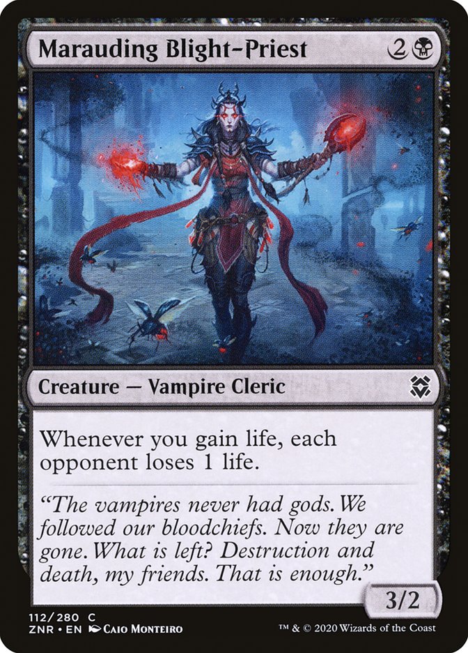 Marauding Blight-Priest [Zendikar Rising] Foil