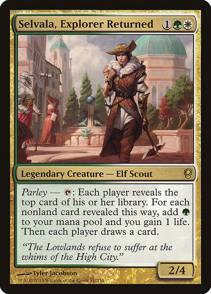 Selvala, Explorer Returned [Conspiracy] Foil