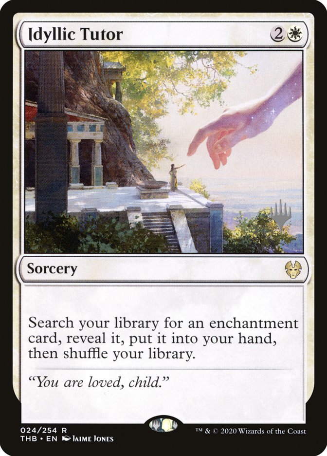 Idyllic Tutor (Promo Pack) [Theros Beyond Death Promos] Foil
