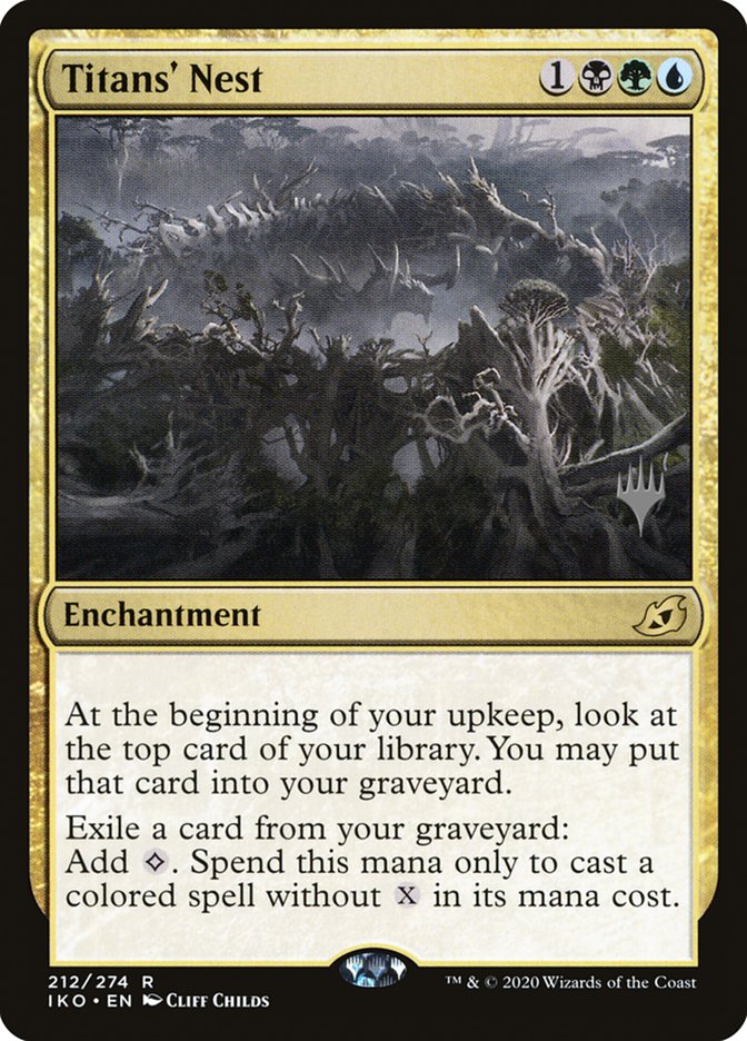 Titans' Nest (Promo Pack) [Ikoria: Lair of Behemoths Promos] Foil