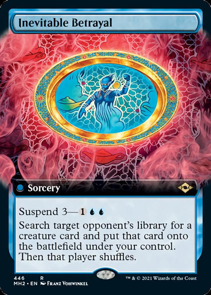 Inevitable Betrayal (Extended Art) [Modern Horizons 2] Foil