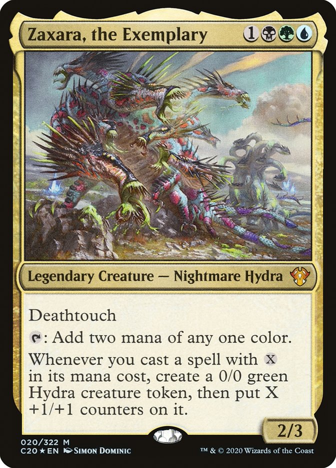 Zaxara, the Exemplary [Commander 2020] Foil