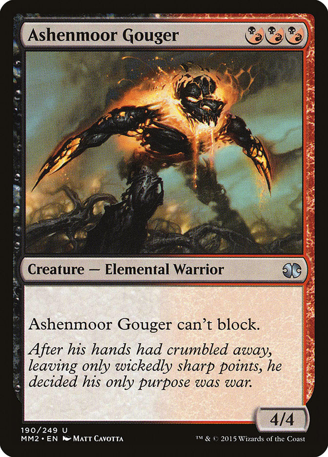 Ashenmoor Gouger [Modern Masters 2015] Foil