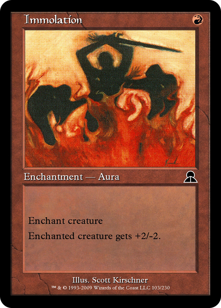 Immolation  [Masters Edition III] Foil