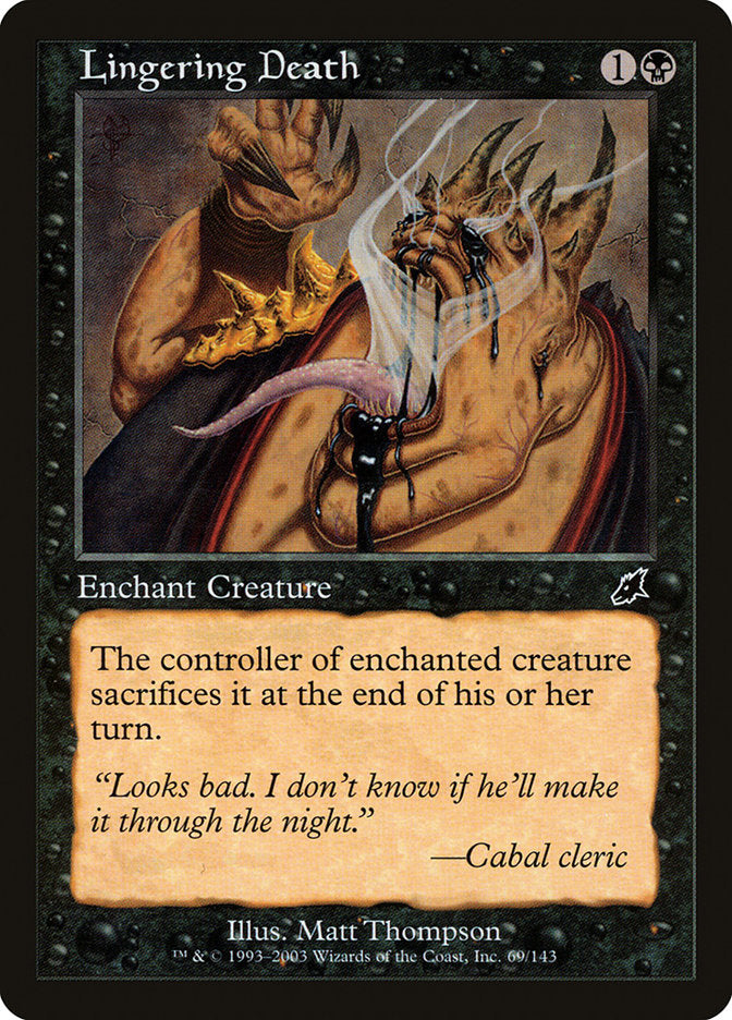 Lingering Death [Scourge] Foil