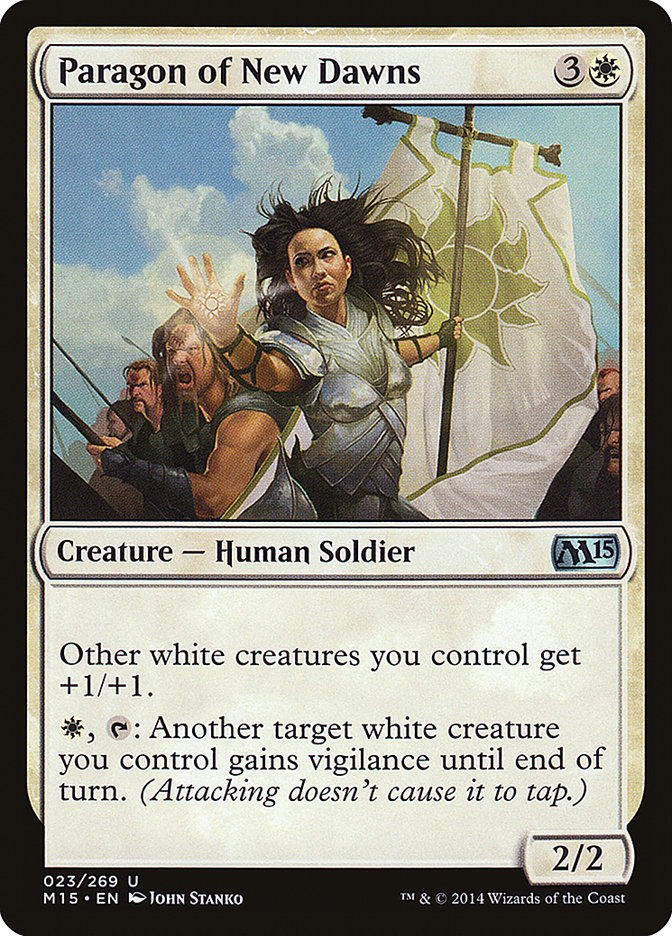 Paragon of New Dawns [Magic 2015] Foil