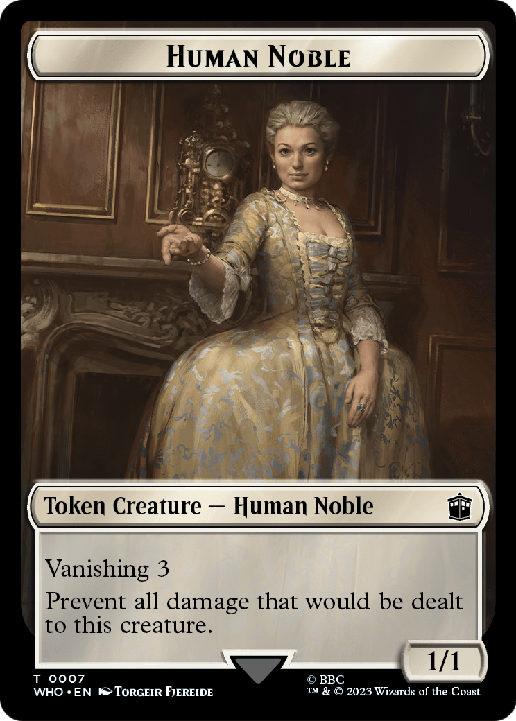 Human Noble  [Doctor Who Tokens]