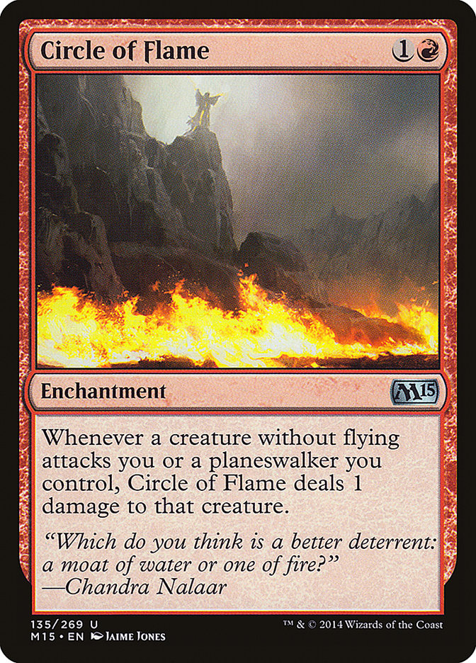 Circle of Flame [Magic 2015] Foil