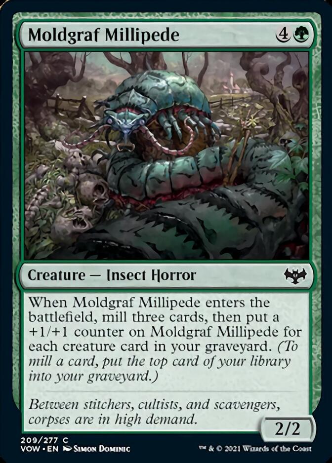 Moldgraf Millipede [Innistrad: Crimson Vow] Foil