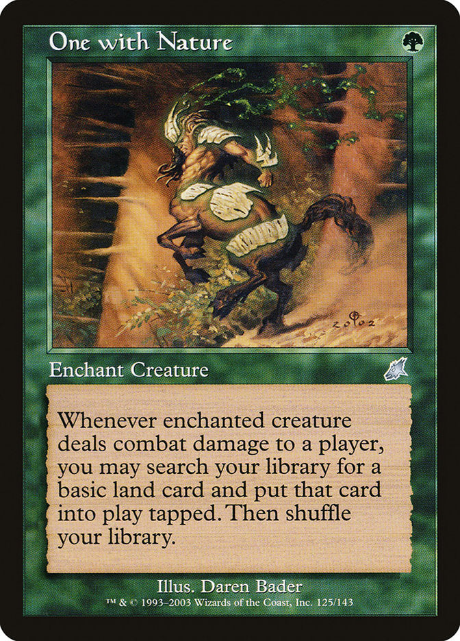 One with Nature [Scourge] Foil