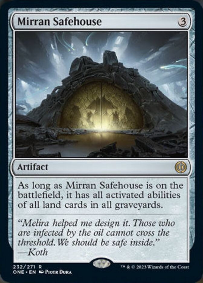 Mirran Safehouse [Phyrexia: All Will Be One] Foil