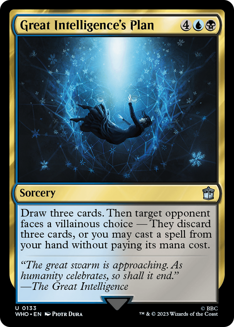 Great Intelligence's Plan [Doctor Who] Foil