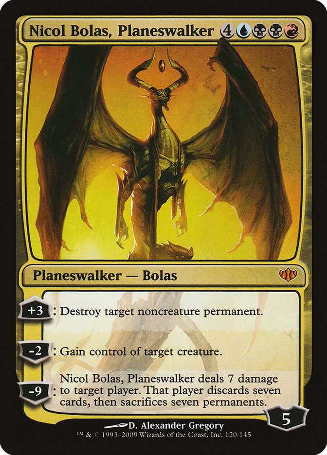 Nicol Bolas, Planeswalker [Conflux] Foil