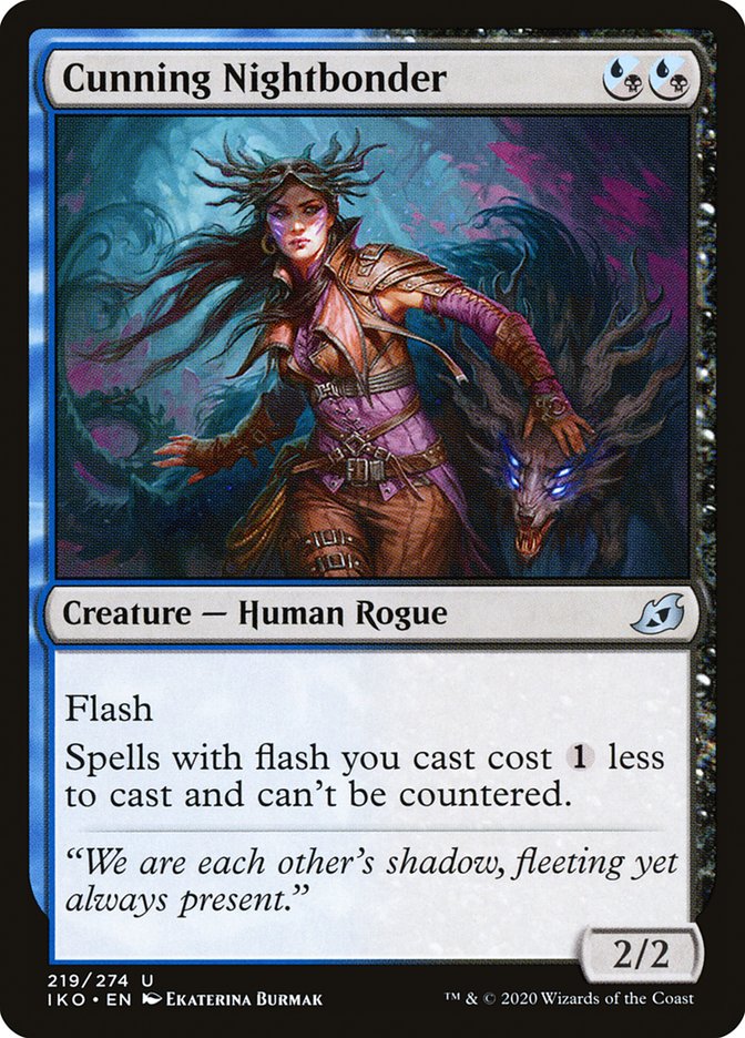 Cunning Nightbonder [Ikoria: Lair of Behemoths] Foil