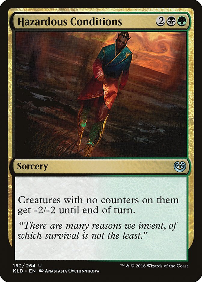 Hazardous Conditions [Kaladesh] Foil