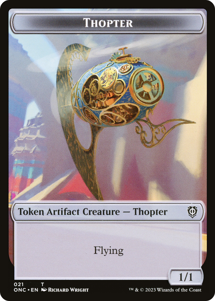 Thopter  [Phyrexia: All Will Be One Commander Tokens]
