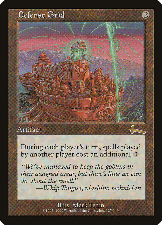 Defense Grid [Urza's Legacy] Foil