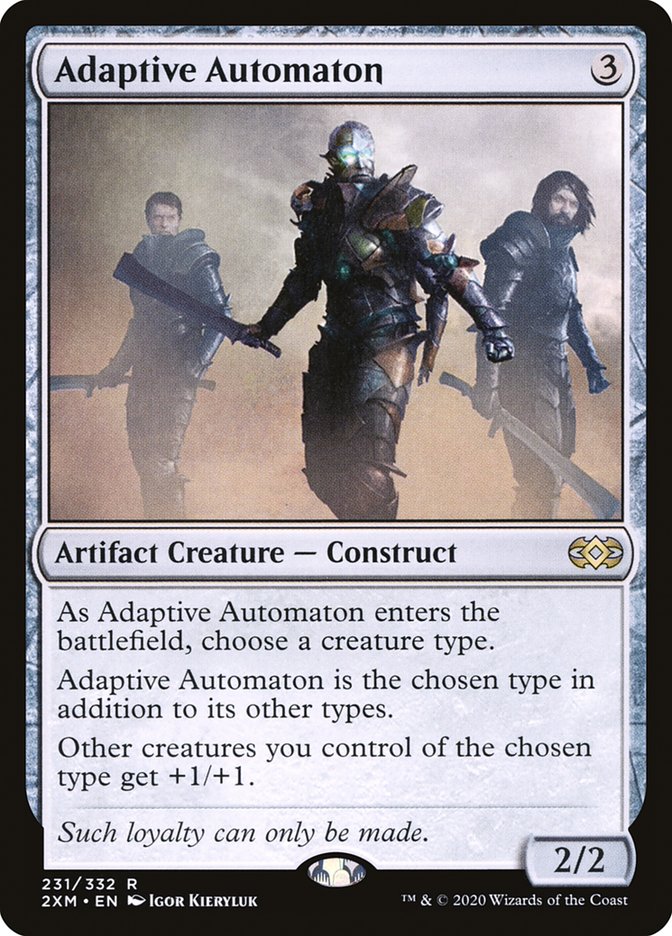 Adaptive Automaton [Double Masters] Foil