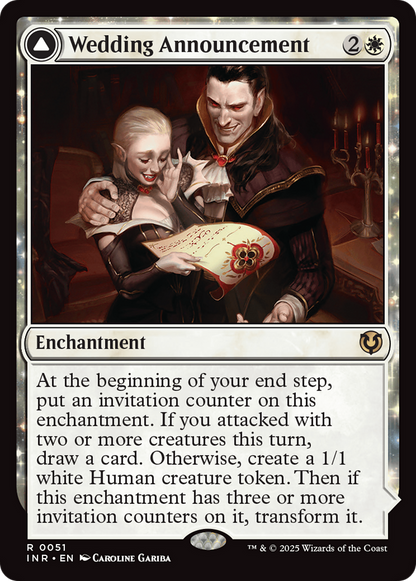 Wedding Announcement // Wedding Festivity [Innistrad Remastered] Foil