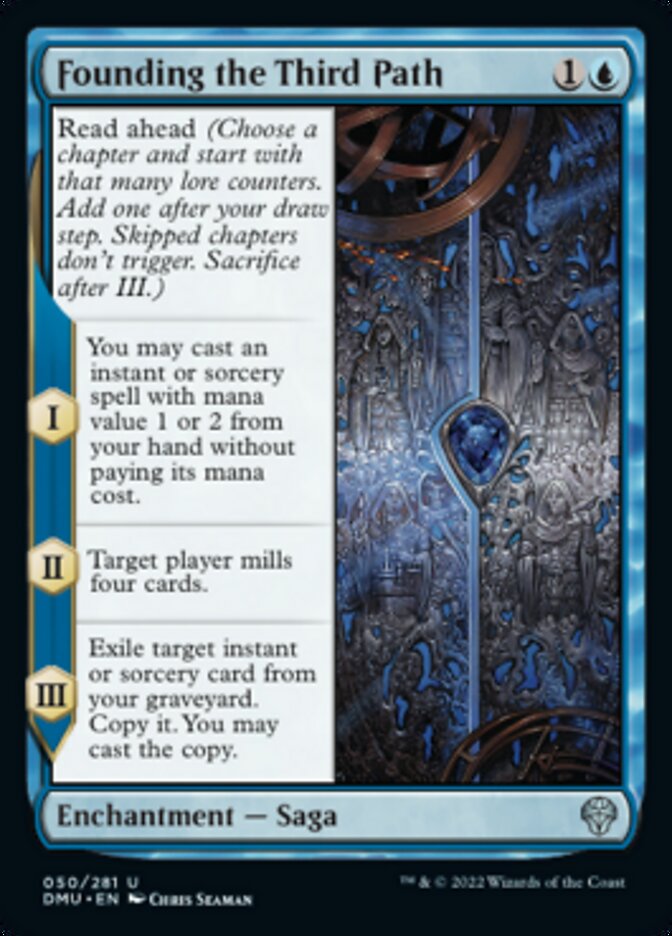Founding the Third Path [Dominaria United] Foil