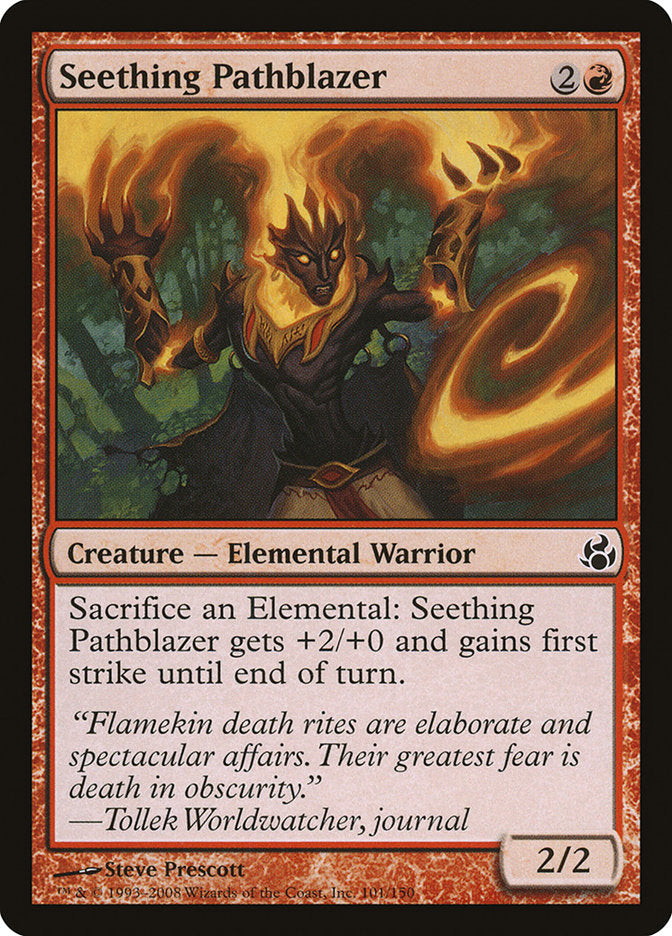 Seething Pathblazer [Morningtide] Foil