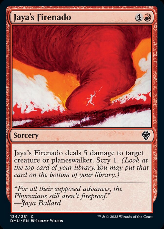 Jaya's Firenado [Dominaria United] Foil