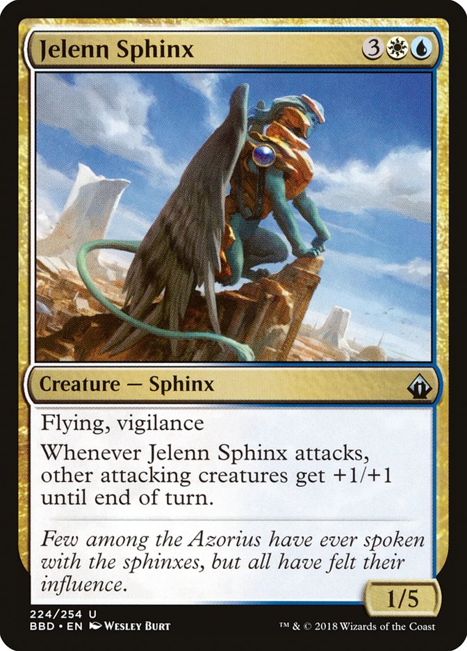 Jelenn Sphinx [Battlebond] Foil