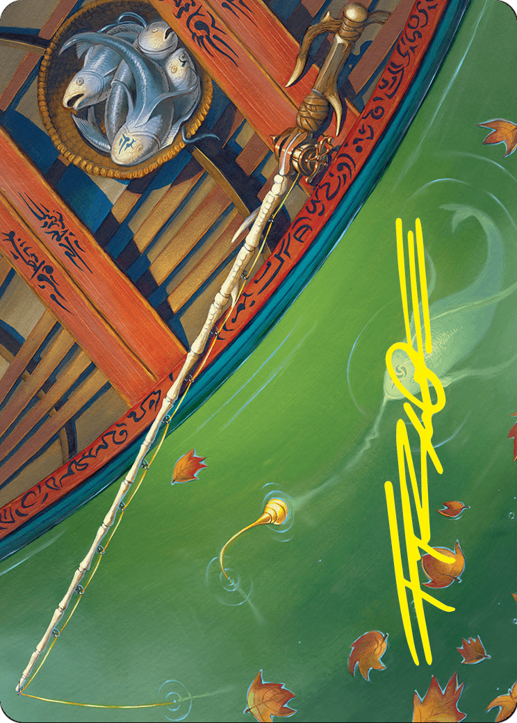 Fishing Pole // Fishing Pole  [Foundations Art Series] (Borderless)