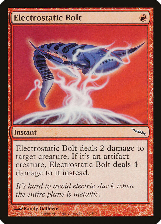 Electrostatic Bolt [Mirrodin] Foil