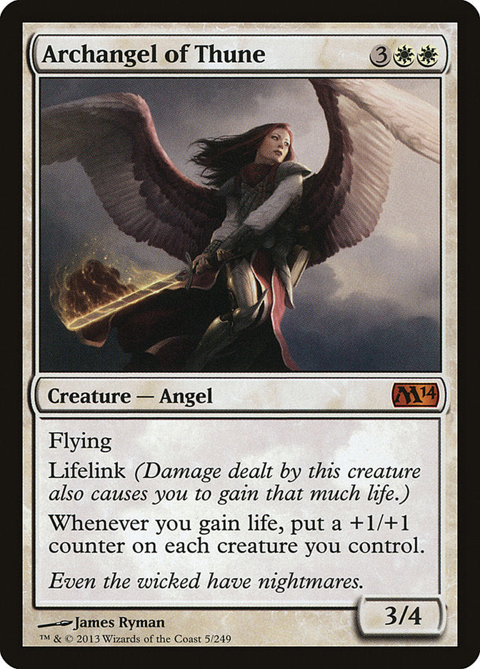 Archangel of Thune [Magic 2014] Foil