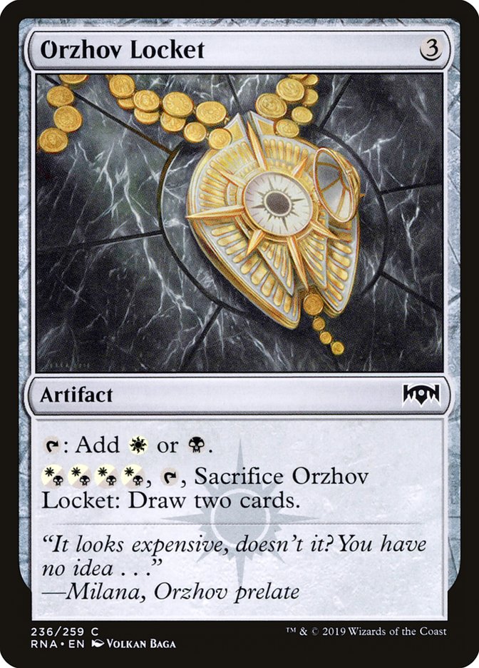 Orzhov Locket [Ravnica Allegiance] Foil