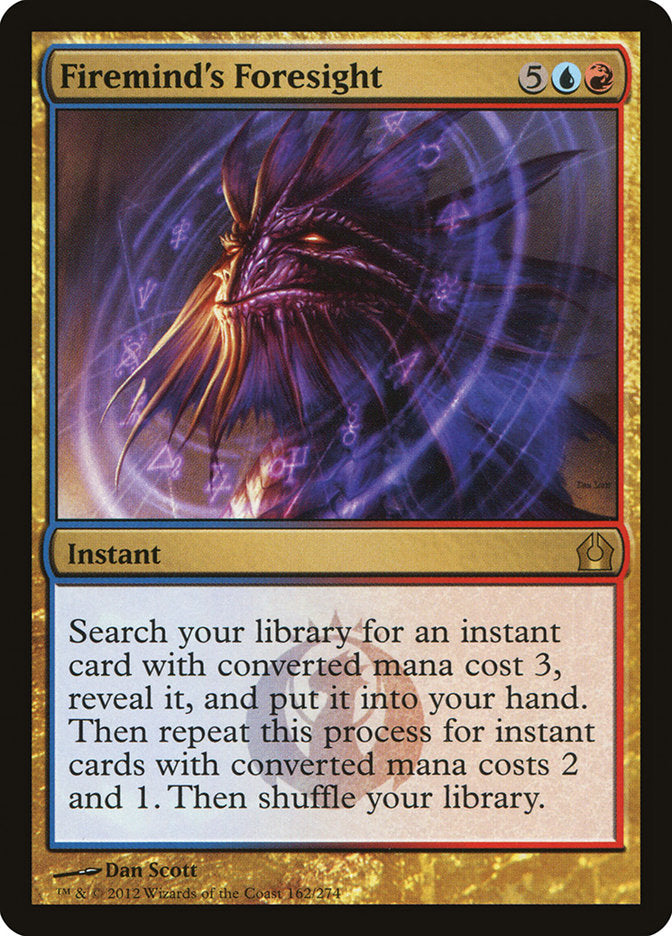 Firemind's Foresight [Return to Ravnica] Foil