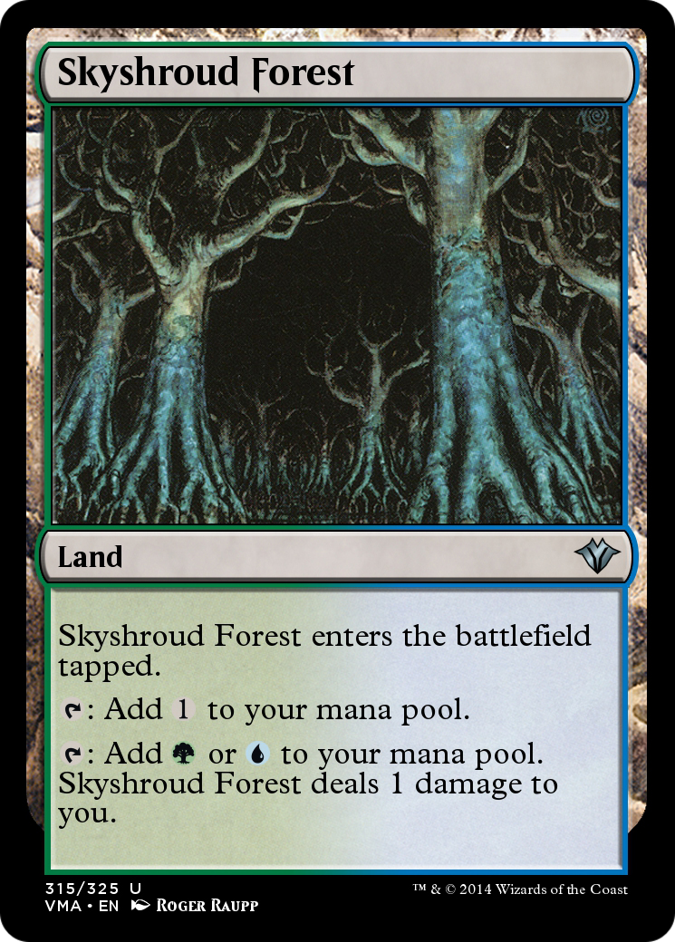 Skyshroud Forest  [Vintage Masters] Foil