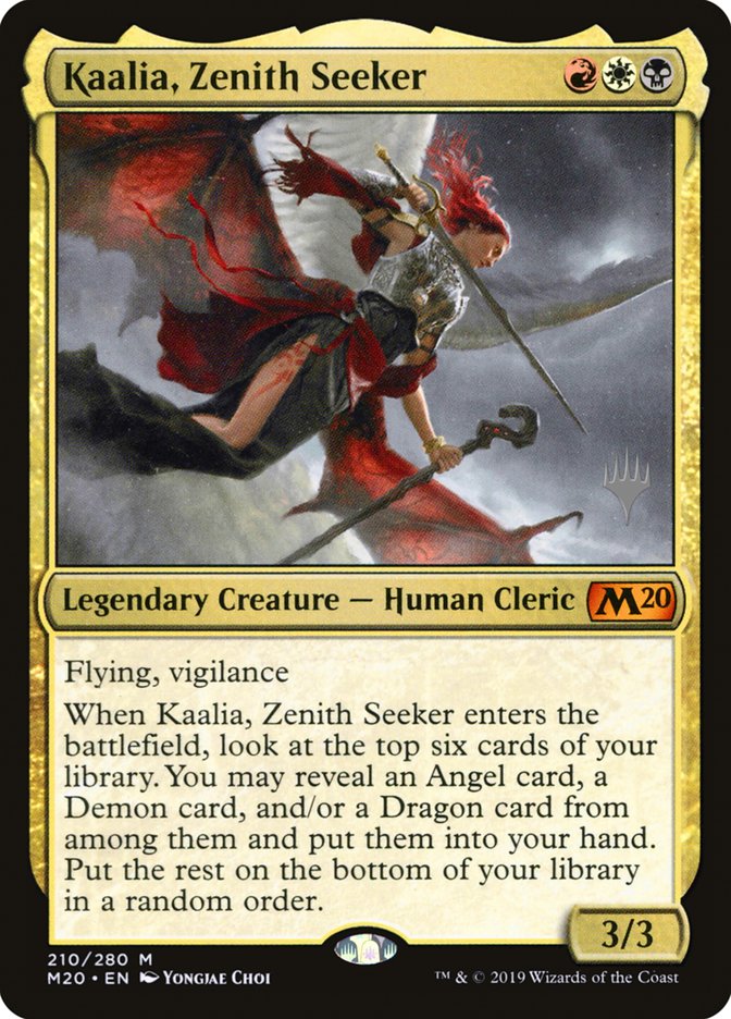 Kaalia, Zenith Seeker (Promo Pack) [Core Set 2020 Promos] Foil