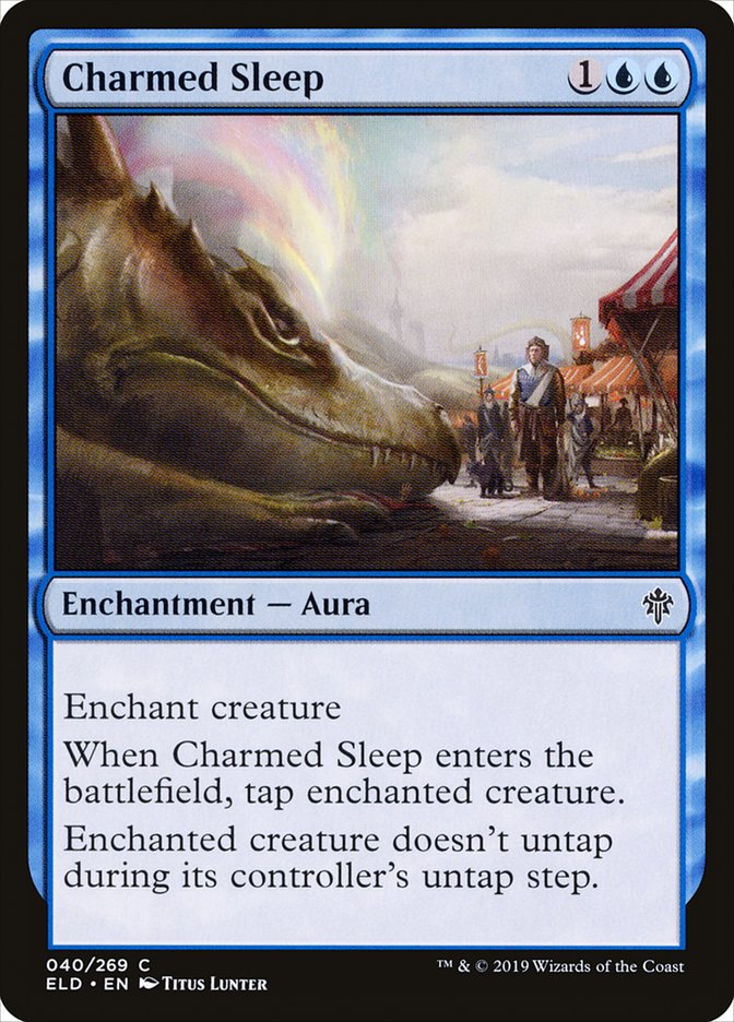 Charmed Sleep [Throne of Eldraine] Foil