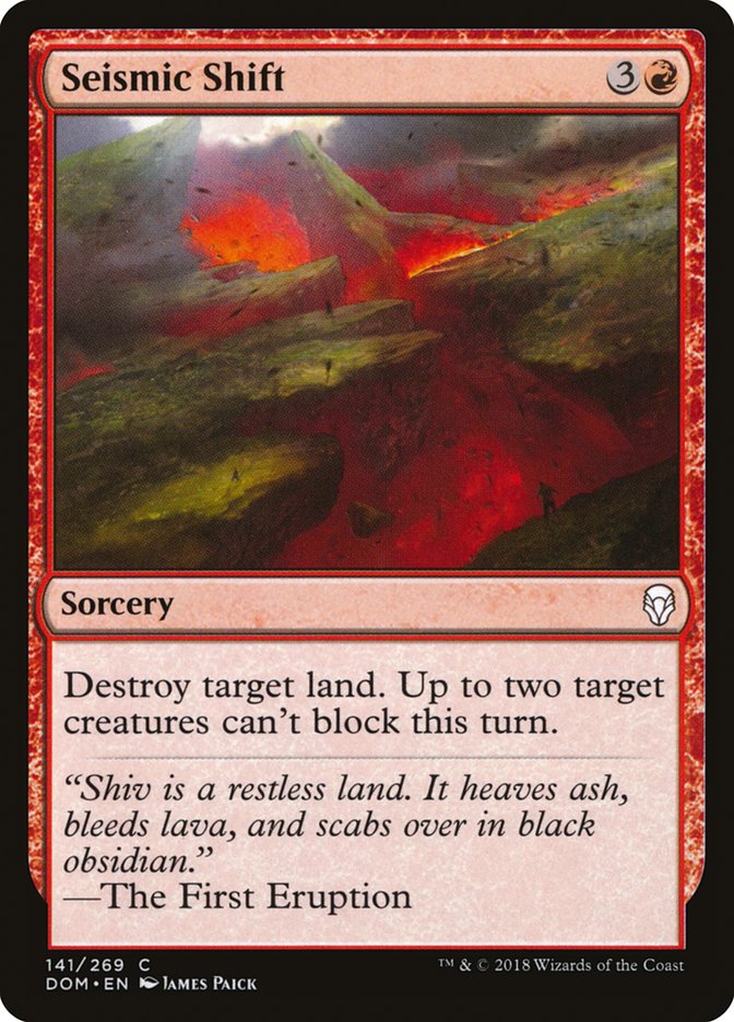 Seismic Shift [Dominaria] Foil