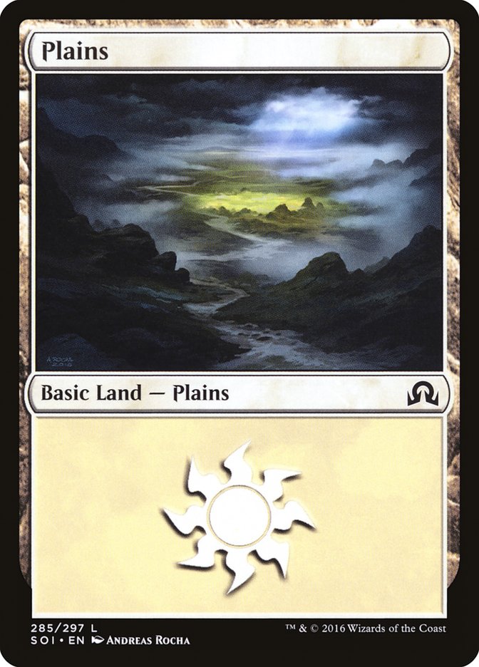 Plains (285) [Shadows over Innistrad] Foil