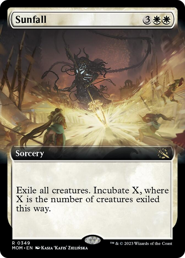 Sunfall (Extended Art) [March of the Machine] Foil