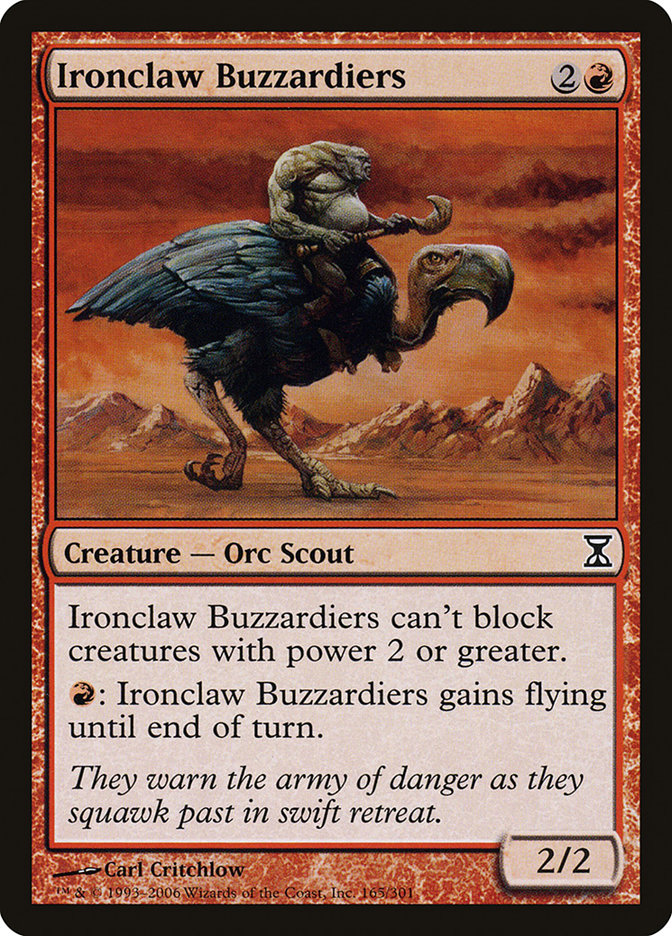 Ironclaw Buzzardiers [Time Spiral] Foil