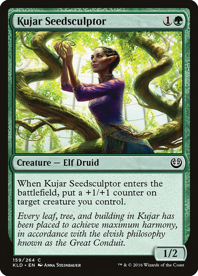 Kujar Seedsculptor [Kaladesh] Foil