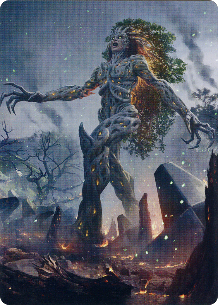 Titania, Gaea Incarnate // Titania, Gaea Incarnate  [The Brothers' War Art Series] (Borderless)