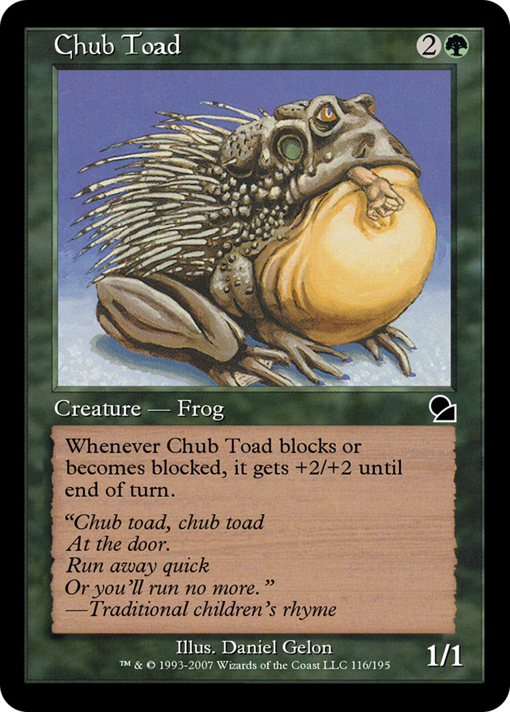 Chub Toad  [Masters Edition] Foil