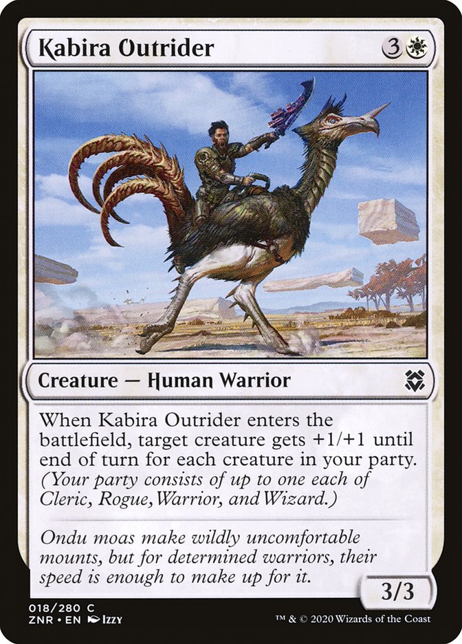 Kabira Outrider [Zendikar Rising] Foil