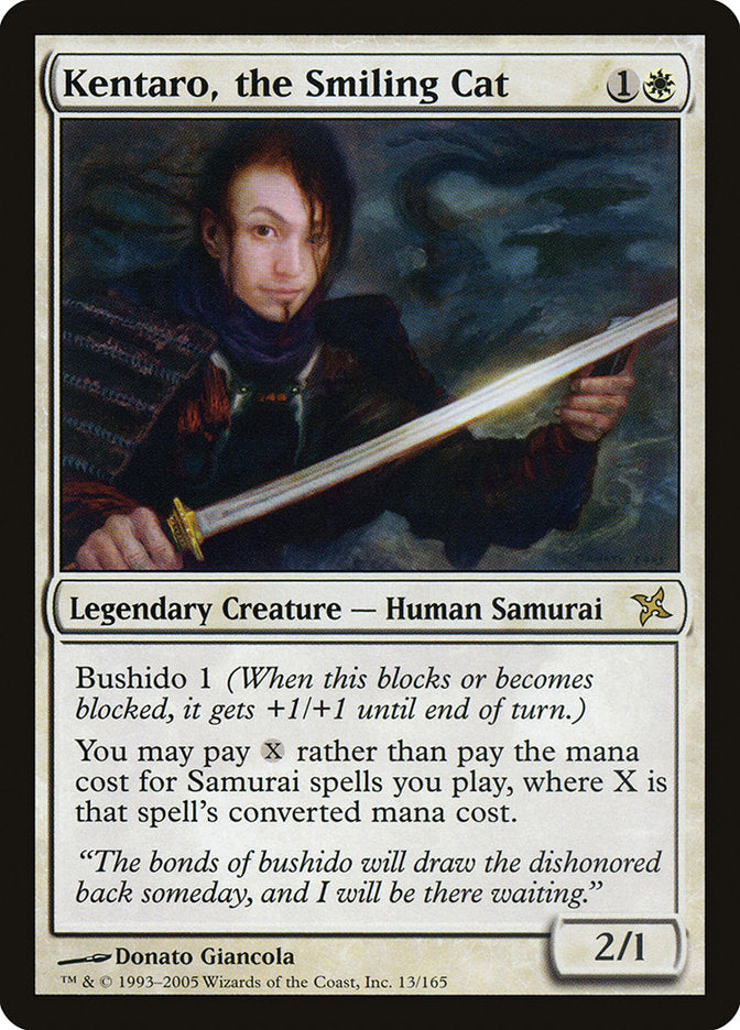 Kentaro, the Smiling Cat [Betrayers of Kamigawa] Foil